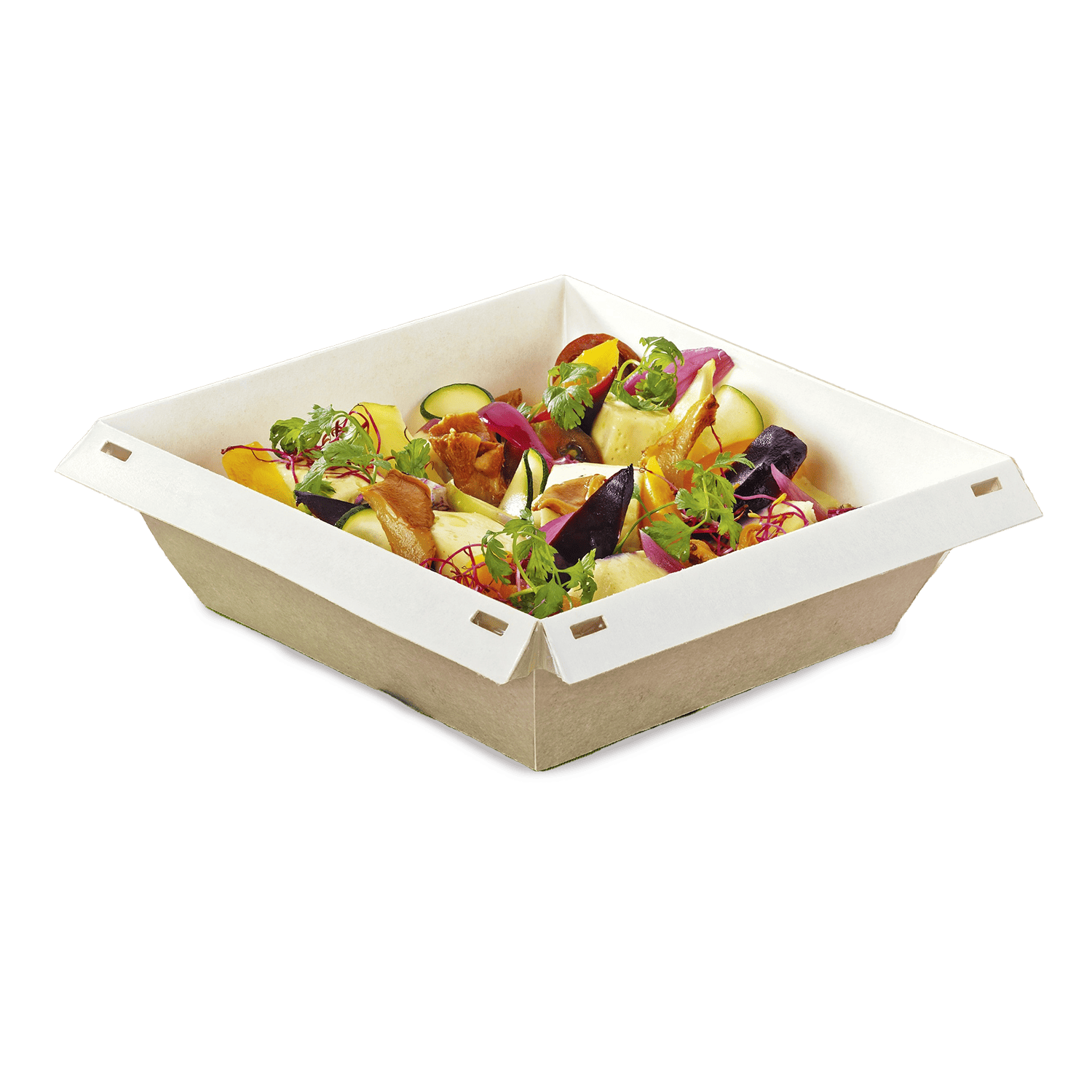 contenitore per alimenti luxifood in carta naturale